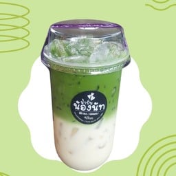 ชาเขียวนมสดทูโทน
