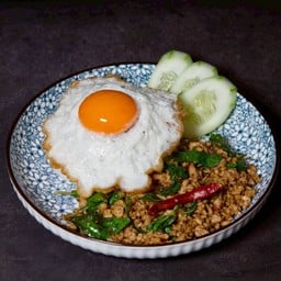 อาหวัง อาหารตามสั่ง หมูแดง หมูกรอบ ย่างถ่าน Anacade