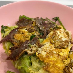 สุกี้แห้งเนื้อ