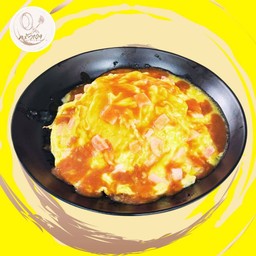 ข้าวไข่ข้นแฮม