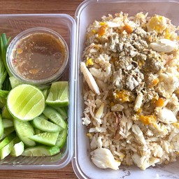 ข้าวผัดปูจานใหญ่