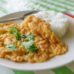 ข้าวไข่เจียวธรรมดา