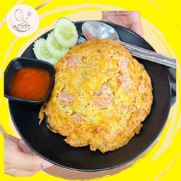 ข้าวไข่เจียวแหนม