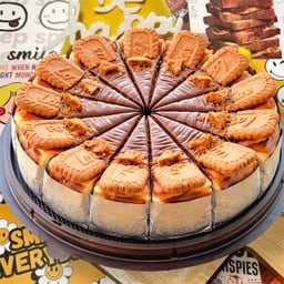 ชีสเค้ก ( 3ปอนด์ ) - Nutella Biscoff - ฟรีป้ายปัก HBD