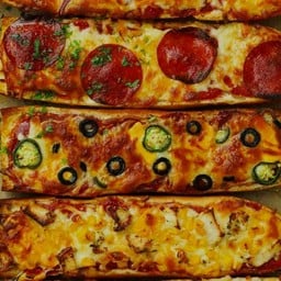 Pepperoni Baguette Pizza ( 2 pcs.) + Drink