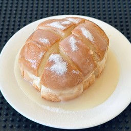 ปังกลม เนยแท้ นมข้นหวาน+น้ำตาล