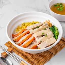 บะหมี่ไก่ตอน เป็ดย่าง