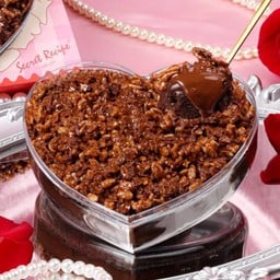 Dark Chocolate Hazelnut Crunchy Cake