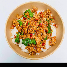 ข้าวกะเพราหมูสับ