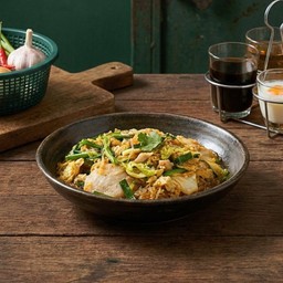 สุกี้คั่วแห้งไก่นุ่ม