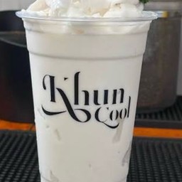 มะพร้าวนมสดปั่น