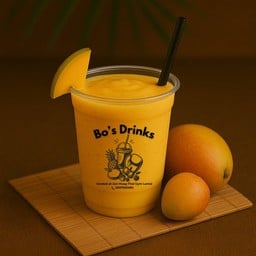 Fresh fruit shake ร้านน้ำผลไม้ปั่น ละมัย จุลมวยไทย