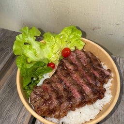 ข้าวหน้า Rice bowl by บ้านสเต็ก