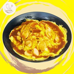 ข้าวไข่ข้นฮอทดอก