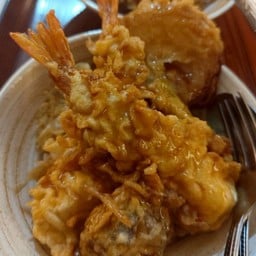 ข้าวหน้ากุ้งเทมปุระ