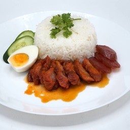 ข้าวหมูแดง