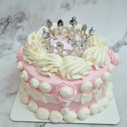 เค้กมงกุฏชมพู