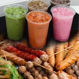 ชาบางวัน - ลูกชิ้นทอด ชาบางวัน - ลูกชิ้นทอด ซอยสยามคันทรีคลับ