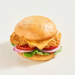 KS12 Chicken Burger เบอร์เกอร์ไก่