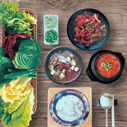 쌈밥정식 - ซัมบับจองซิก โดลโซบับ