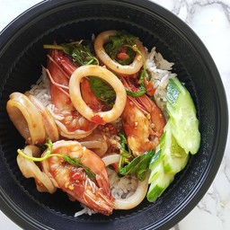 ข้าวกะเพราทะเล