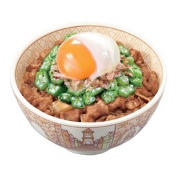 ข้าวหน้าเนื้อโอคุระไข่ออนเซ็น