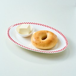 SP4 Bagel with cream cheese เบเกิลครีมชีส