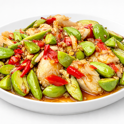 เนื้อปูผัดสะตอ