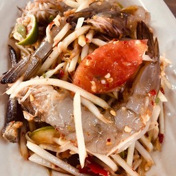 Papaya Salad With Fresh Shrimp