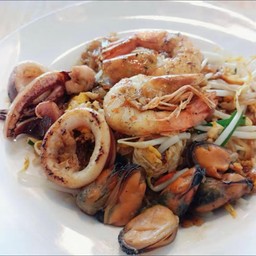 วุ้นเส้นรวม(ไก่+กุ้ง+หมึก+หอยแมลงภู่+หอยลาย )