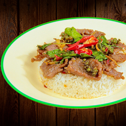 ข้าวผัดฉ่าเนื้อโคขุน(DR)