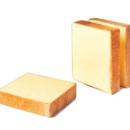 Sandwiches sliced toast with butter