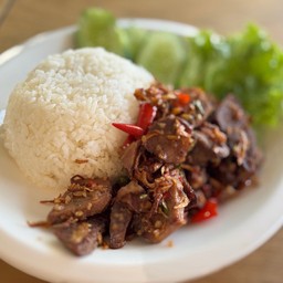 ข้าวคัั่วพริกเกลือ