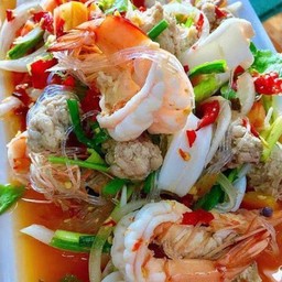 ยำวุ้นเส้นทะเล