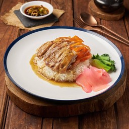 ข้าว 2 เป็ด (เป็ดย่าง-เป็ดพะโล้)