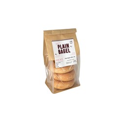 Plain Bagel Pack เบเกิลแพค 3 ชิ้น