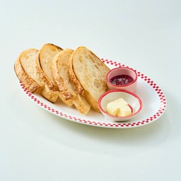 SP1 Sourdough with butter & jam ซาวโดว์เนยแยม