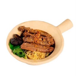 บะหมี่ปีกเป็ดอบหม้อดิน