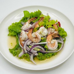 ยำกุ้งสด