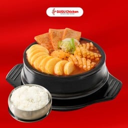 ซุนดูบุจิเกใส่สแปมและปลาหมึก