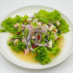 ยำกุ้งสับ