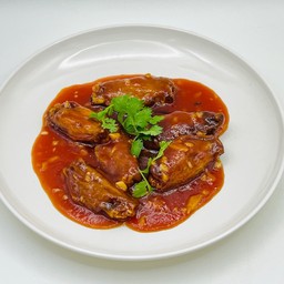 ปีกไก่เหล้าแดง