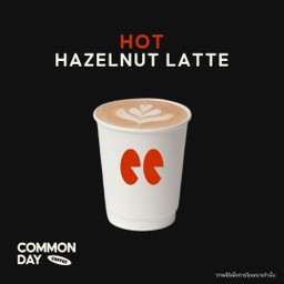 Hot Hazelnut Cafe Latte 8 oz