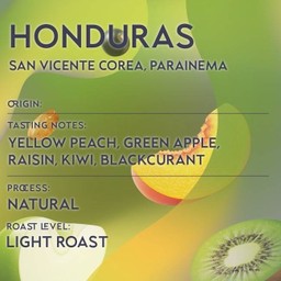 Honduras San Vicente Corea, Parainema, Natural