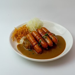 ข้าวแกงกะหรี่ไส้กรอกอาราบิกิ