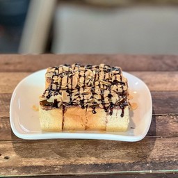 ปังปิ้งอัลมอนด์ช็อคโกแลต🌰🍫