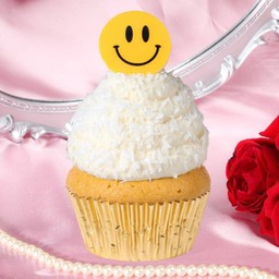 Coconut Cream Cheese Cupcake