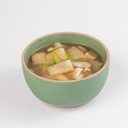 แกงจืดเยื่อไผ่ Bamboo Lining Soup.