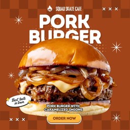 เบอร์เกอร์หมู