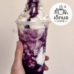 บลูเบอรี่นมสดปั่น